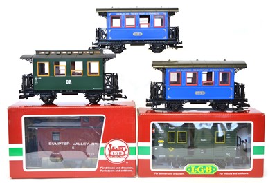 Lot 139 - LGB G Scale rolling stock