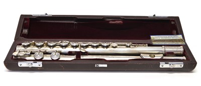 Lot 155 - Silver Muramatsu Flute