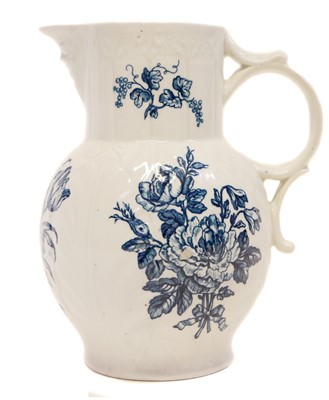Lot 134 - Worcester mask jug circa 1780