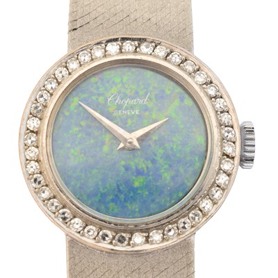 Lot 163 - An 18ct gold Chopard wristwatch