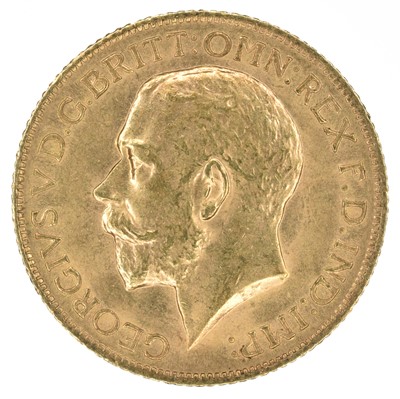 Lot 54 - King George V, Sovereign, 1912.