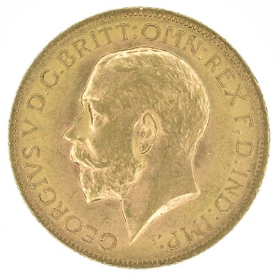 Lot 39 - King George V, Sovereign, 1915.