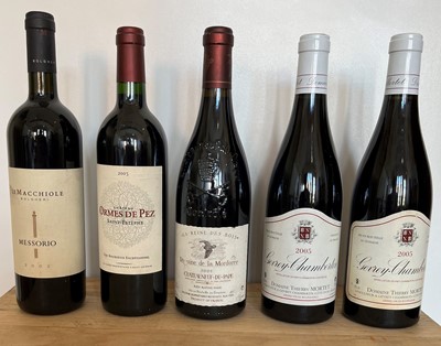 Lot 2 - 5 Bottles Mixed Lot Excellent ‘Classic’ Red Wines