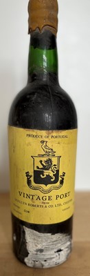 Lot 30 - 1 Bottle Dow Vintage Port 1963
