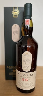 Lot 44 - 1 Litre Bottle Lagavulin 16yo from 1980’s