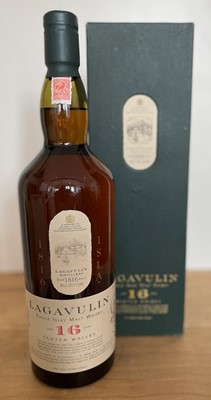 Lot 45 - 1 Litre Bottle Lagavulin 16yo from 1980’s