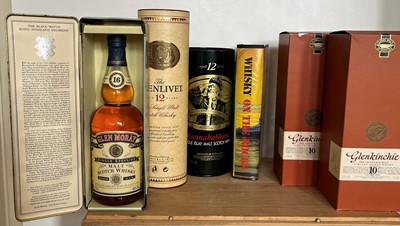 Lot 51 - 7 Bottles collection including 2 Litre Bottles Fine Malt Whisky