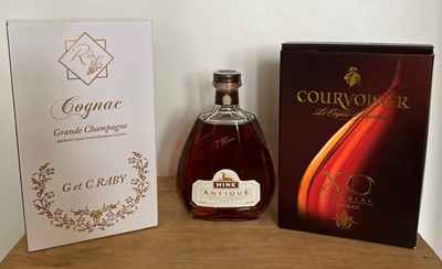 Lot 72 - 3 Bottles Mixed Lot Very Fine Cognac