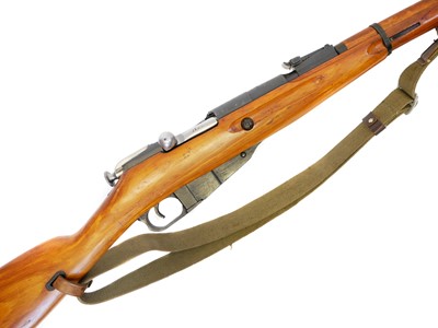 Lot 43 - Deactivated Mosin Nagant 7.63x54R bolt action rifle