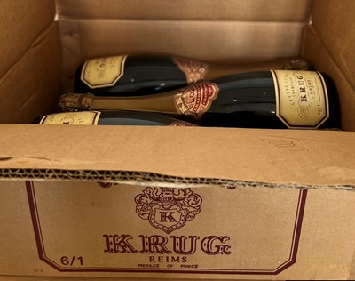 Lot 22 - 6 Bottles (in Original Carton) Champagne Krug ‘Grande Cuvee’