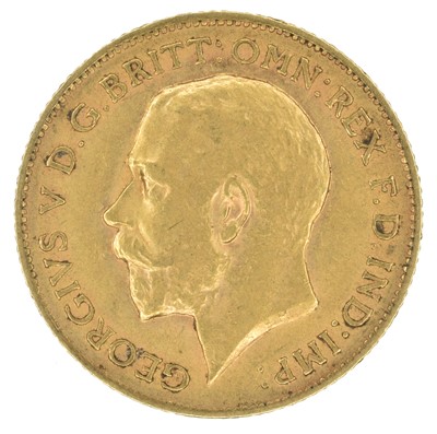 Lot 55 - Two King George V, Half-Sovereigns, 1911 and 1914 (2).