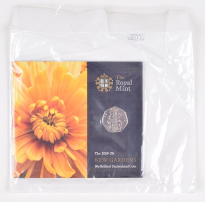 Lot 65 - Royal Mint 2009 Kew Gardens Fifty Pence BU.