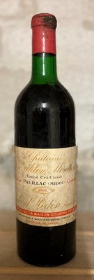 Lot 8A - 1 Bottle Chateau Clerc Milon Mondon Grand Cru Classe Pauillac 1962