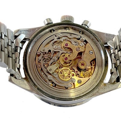 Lot 177 - A rare 1960s Omega Speedmaster wristwatch, circa 1962-4