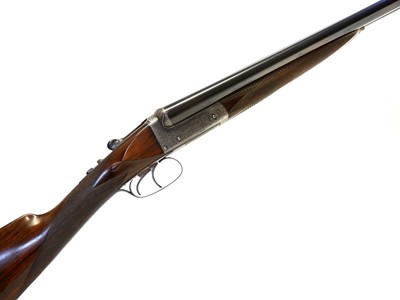 Lot 175 - J. Harkom and Sons 16 bore side by side shotgun LICENCE REQUIRED