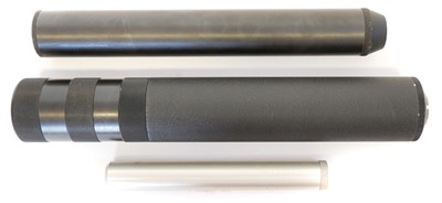 Lot 258 - Three sound moderators