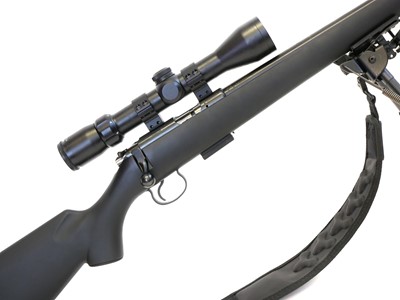 Lot 166 - CZ 455 .17HMR. bolt action rifle and moderator LICENCE REQUIRED
