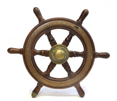 Lot 161 - Ships wheel