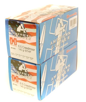 Lot 228 - 100 rounds Hornady American Gunner 6.5 Creedmoor LICENCE REQUIRED