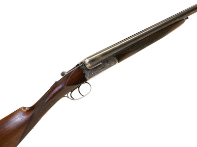 Lot 201 - Victor Sarasqueta Eibar 20 bore side by side shotgun LICENCE REQUIRED