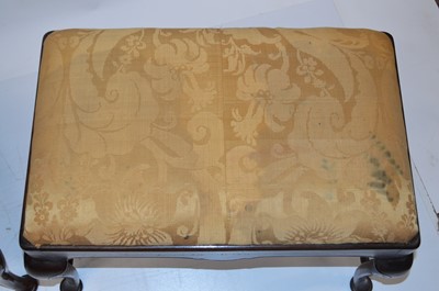 Lot 299 - Pair of George III stools