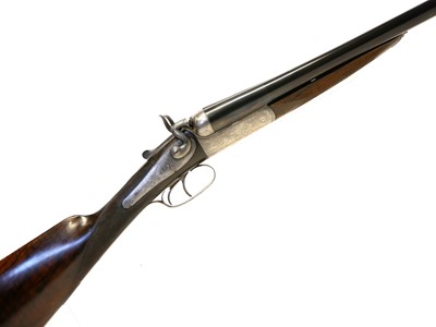 Lot 205 - James Purdey 12 bore side by side hammergun with 70mm chambers LICENCE REQUIRED