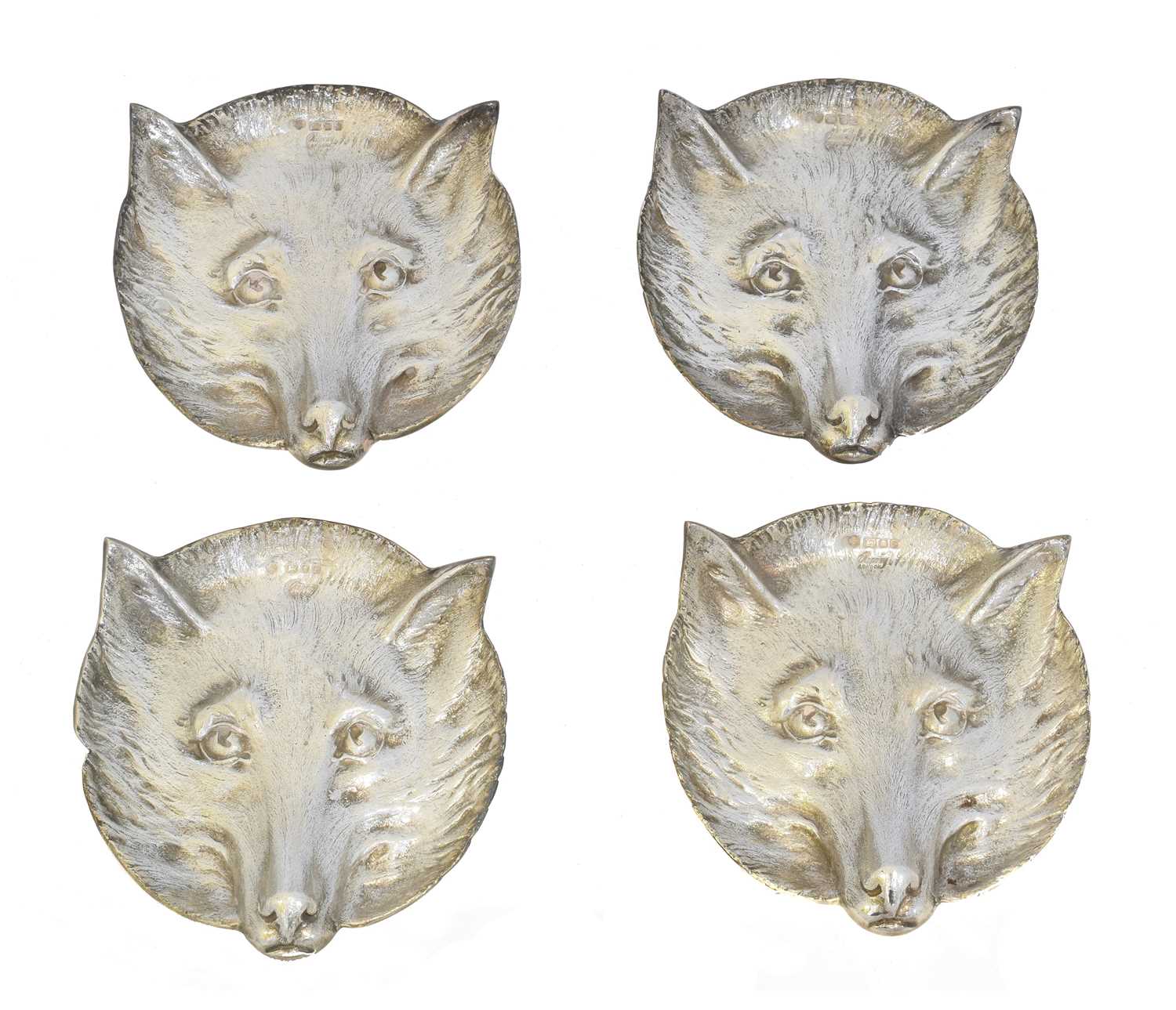58 - Four Elizabeth II silver trinket dishes by Asprey,