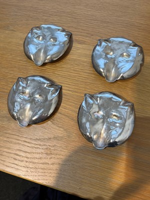 Lot 58 - Four Elizabeth II silver trinket dishes by Asprey