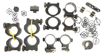 Lot 251 - Sights and scope rings