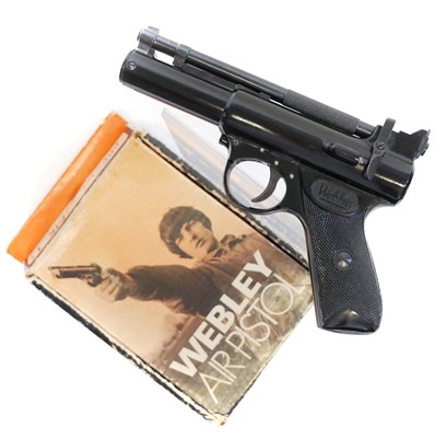 Lot 71 - Boxed Webley Premier .22 air pistol