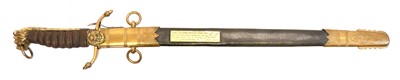 Lot 325 - Reproduction Naval dagger