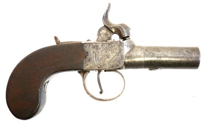 Lot 2 - Hassal of Nantwich boxlock pocket pistol