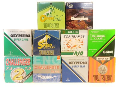 Lot 267 - Two hundred and fifty various boxed 1970's - 1980 12 bore shotgun collectors cartridges LICENCE REQUIRED