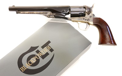 Lot 143 - 20th Century Colt 1860 Cavalry .44 revolver, LICENCE REQUIRED
