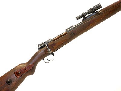 Lot 126 - German WWII Mauser K98 7.92 bolt action rifle LICENCE REQUIRED