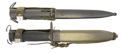 Lot 450 - Two bayonets and scabbards