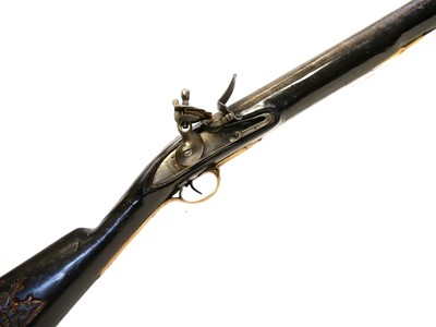 Lot 18 - Flintlock musketoon with possible Tipu Sultan connection.