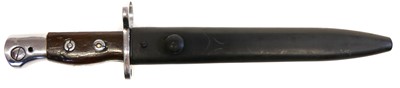 Lot 338 - No.5 bayonet and scabbard