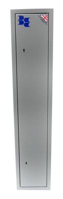 Lot 234 - Brattensound five gun safe / Cabinet with two sets of keys.