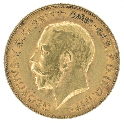 Lot 37 - King George V, Half-Sovereign, 1913.