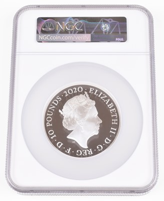 Lot 1 - 2020 Royal Mint, UK Five-Ounce Silver Proof Coin, Great Engravers II - The Three Graces.