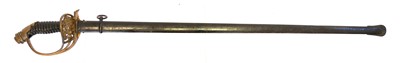 Lot 323 - M1889 Wurttemberg officers sword and scabbard