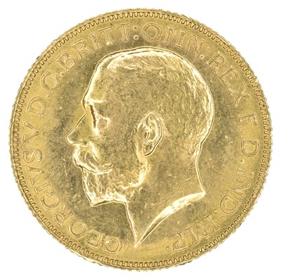 Lot 62 - King George V, Sovereign, 1925.