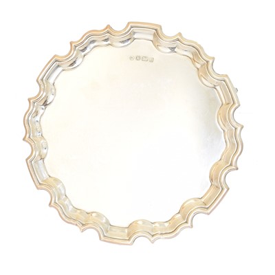 Lot 68 - An Elizabeth II silver salver