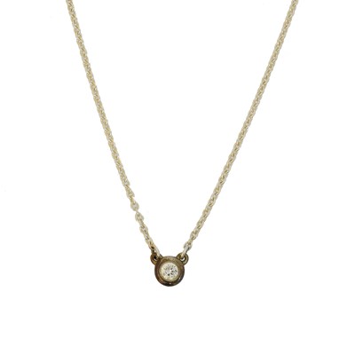 Lot 64 - A 'Diamonds by the Yard' necklace by Elsa Perretti for Tiffany & Co.