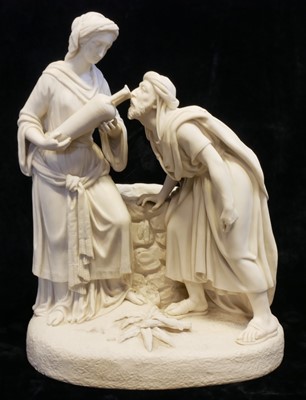 Lot 203 - Copeland Parian figure group