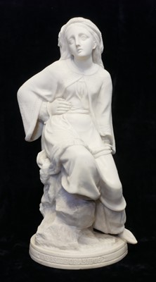 Lot 143 - W.H. Goss Parian figure of The Bride of Abydos