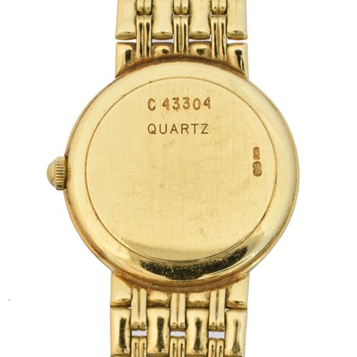 Lot 175 - An 18ct gold Audemars Piguet quartz wristwatch