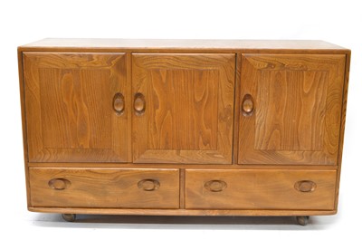 Lot 93 - Ercol Windsor elm sideboard