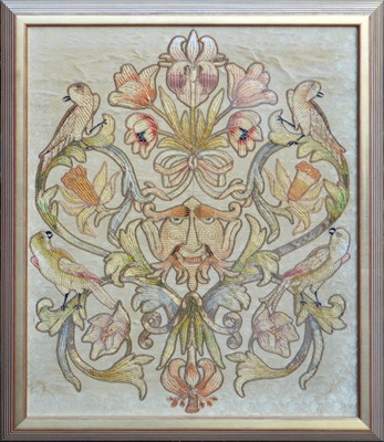 Lot 184 - Green Man Needlework